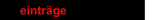 einträge